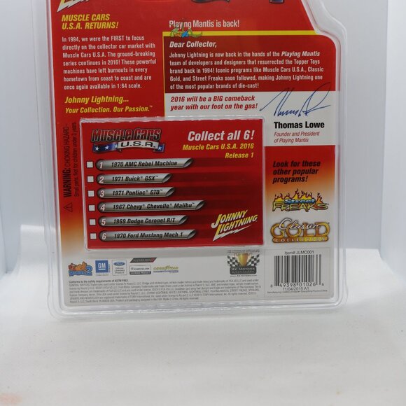 Johhny Lighting 2016 series gold Chevelle/Malibu unopened package - Picture 4 of 4